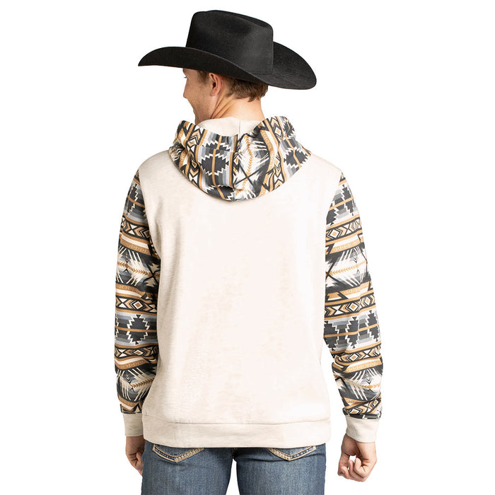 Rock & Roll Denim Men's Aztec Printed Hoodie