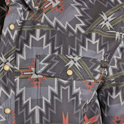 Rock & Roll Denim N Mens Tek Aztec Snap Shirt