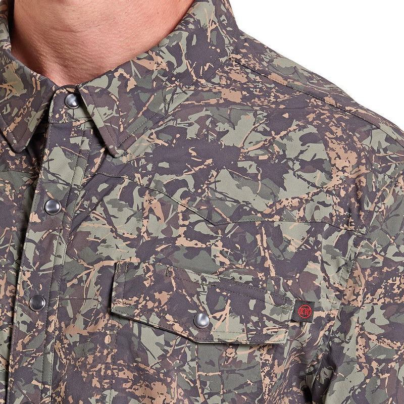 Rock & Roll Denim Koe Wetzel Camo Tek Shirt