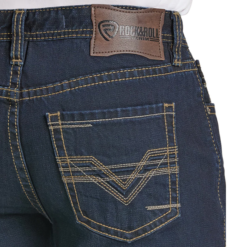 Rock & Roll Denim Men's Relaxed Revolver Jeans