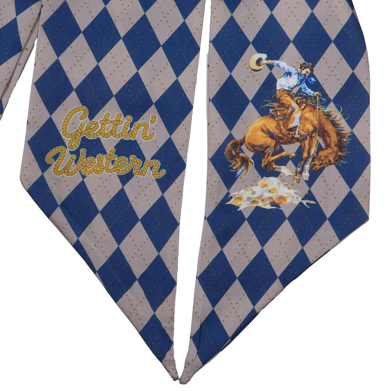 Fringe Scarves Argyle Gettin' Western Boli