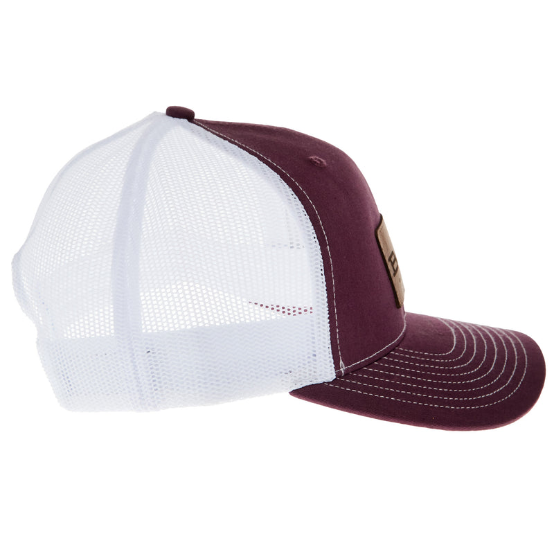 Boss Equine Leather Patch Mesh Back Cap