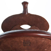 Burns Saddlery 13 Inch 20HDX Chocolate Roughout Barrel Saddle