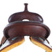 Burns Saddlery 14 Inch 30MD Inlay Seat Chocolate Barrel Saddle