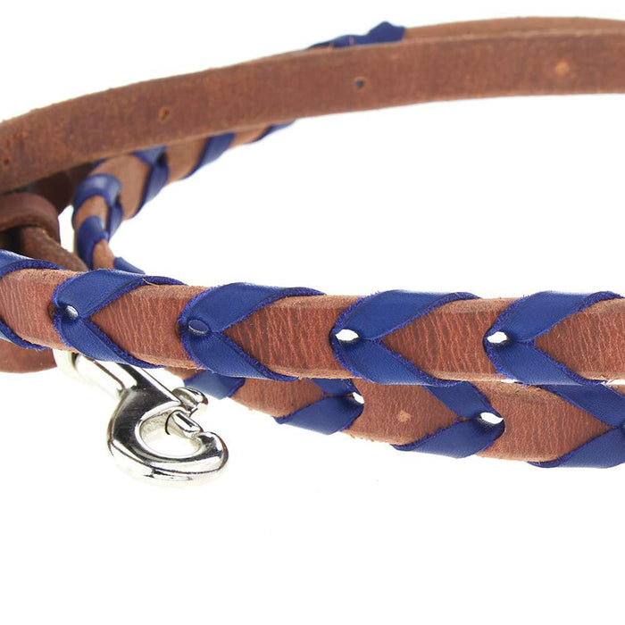 Martin Saddlery 5/8in. Purple Laced Barrel Reins