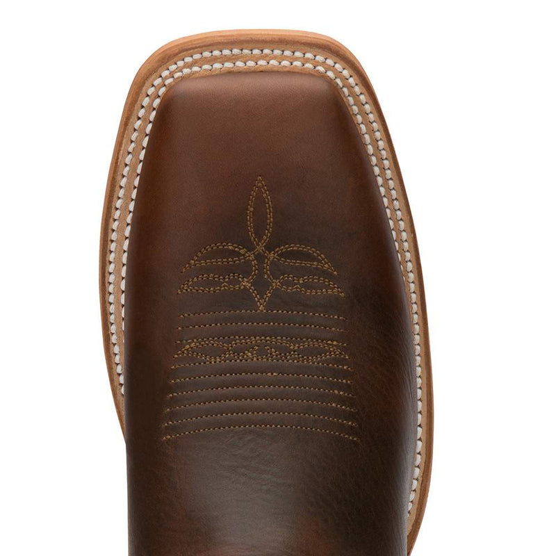 Justin Boot Company Men's Copper Rough Rider-11in Blue Cowhide Top