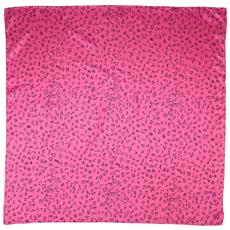 Wyoming Traders Dark Pink Brand Wild Rag