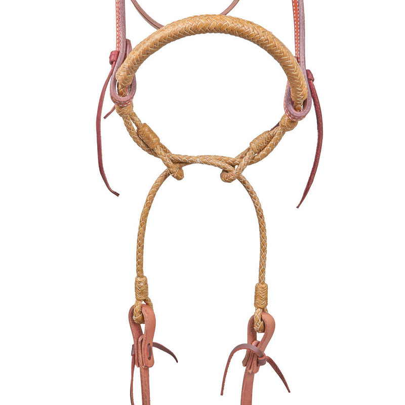 NRS Rawhide Noseband Martingale Breaking Bridle