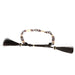 Austin Accent Inc. Bone/Bead W/Tassel Pink/White Hat Band