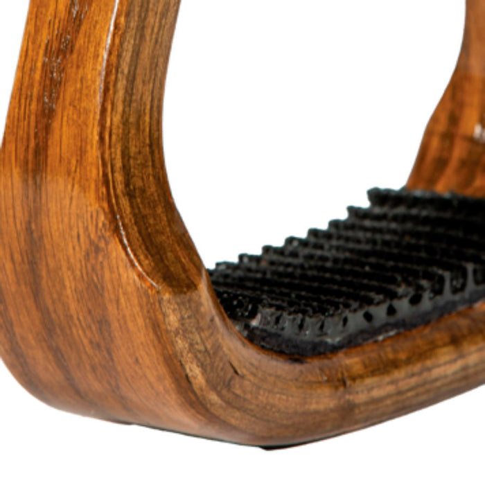 Professional's Choice Medium Gloss 2in Wood Barrel Stirrups