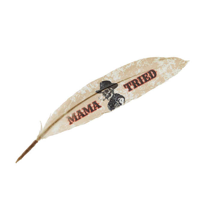 Buckaroo Supply Company Hat Feathers Mama Tried 4.0 Feather