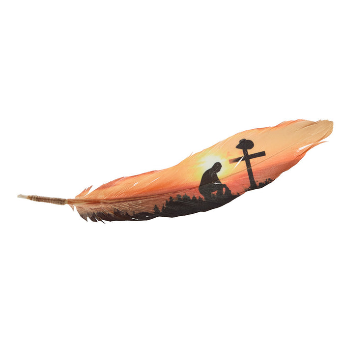Buckaroo Supply Company Hat Feathers Cowboy Prayer #14 Feather