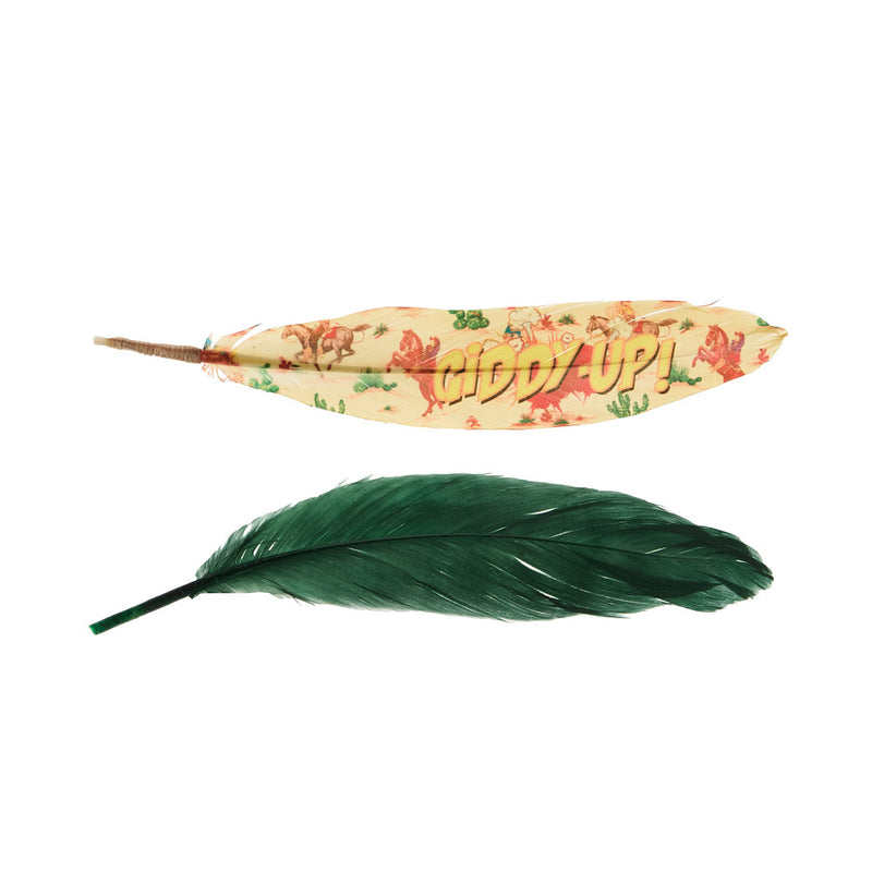 Buckaroo Supply Company Hat Feathers Giddy Up Feather