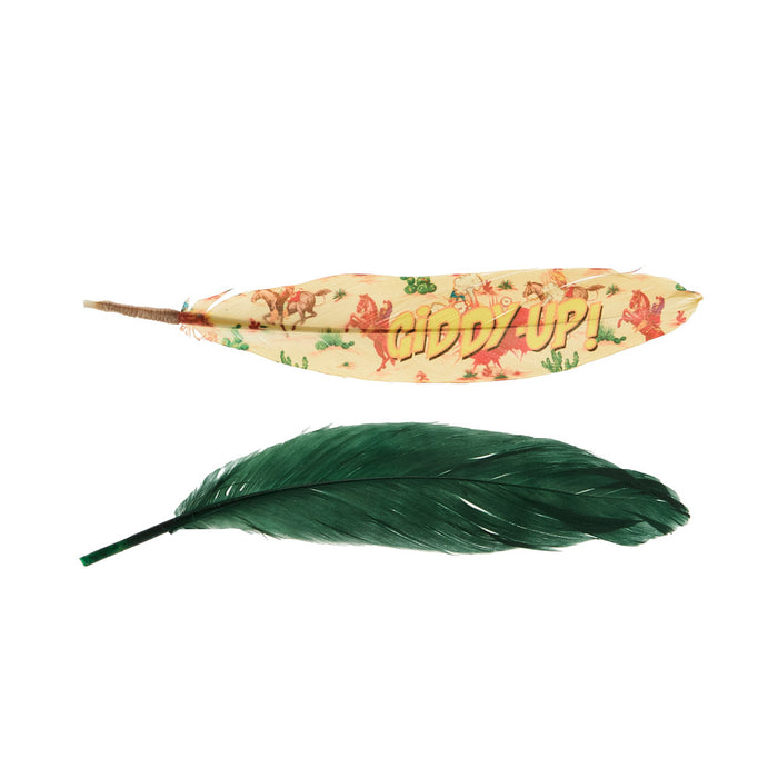 Buckaroo Supply Company Hat Feathers Giddy Up Feather