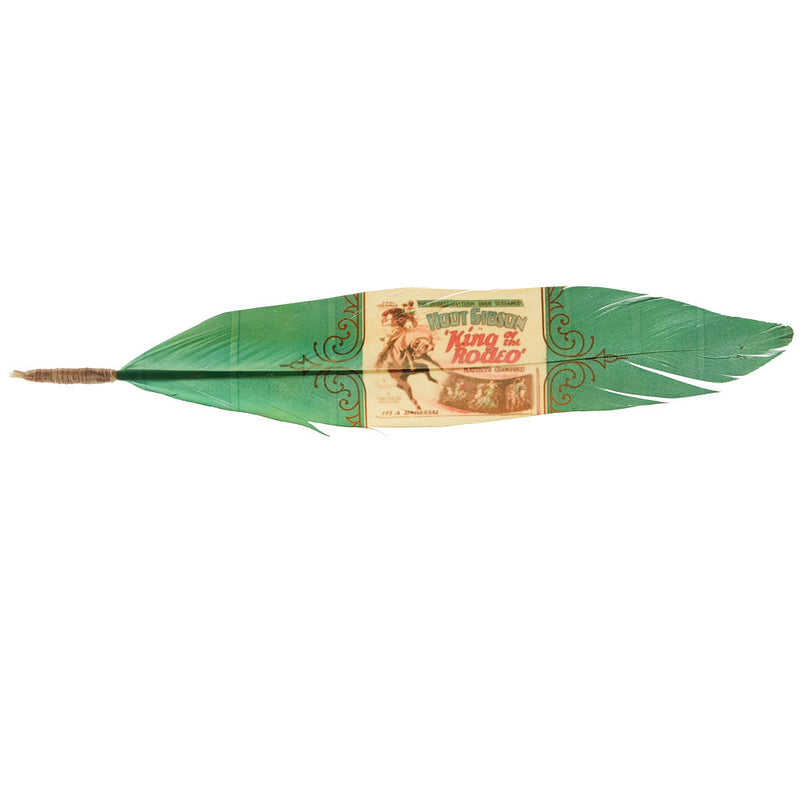 Buckaroo Supply Company Hat Feathers King Of The Rodeo Feather