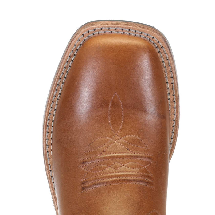 Old West Childrens Tan Canyon Pink Top Square Toe Boot