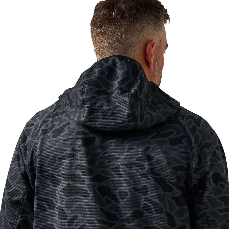 Burlebo Men's Black Blaze Tech Quarter Zip