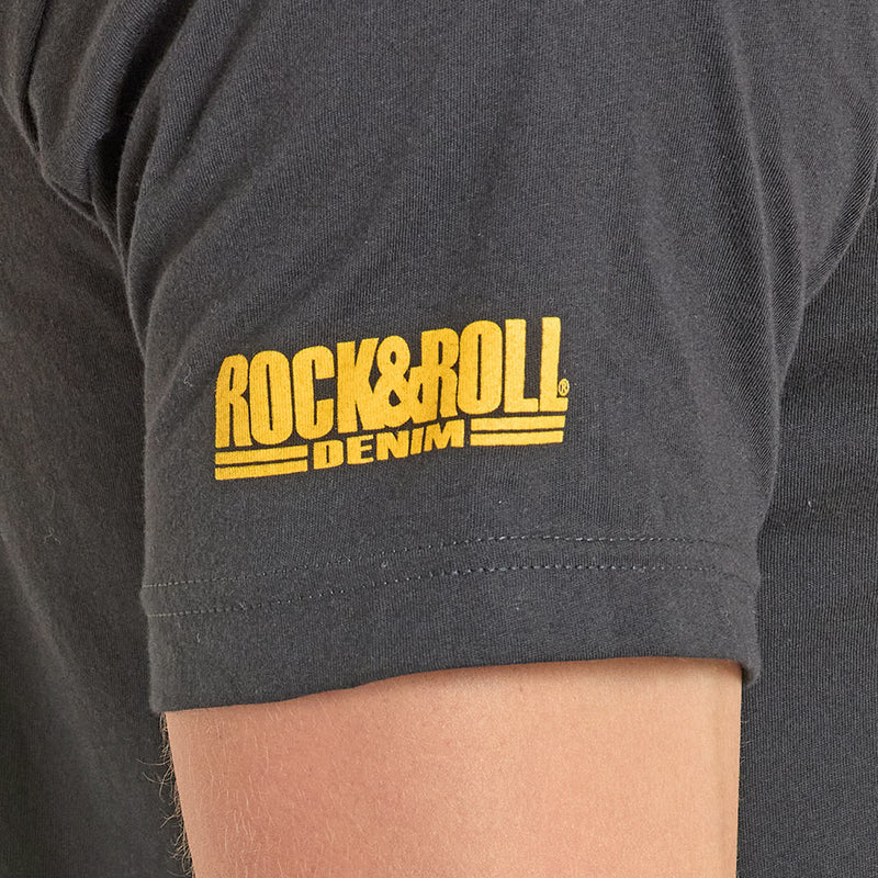 Rock & Roll Denim Men's Koe Wetzel Black Tee Shirt