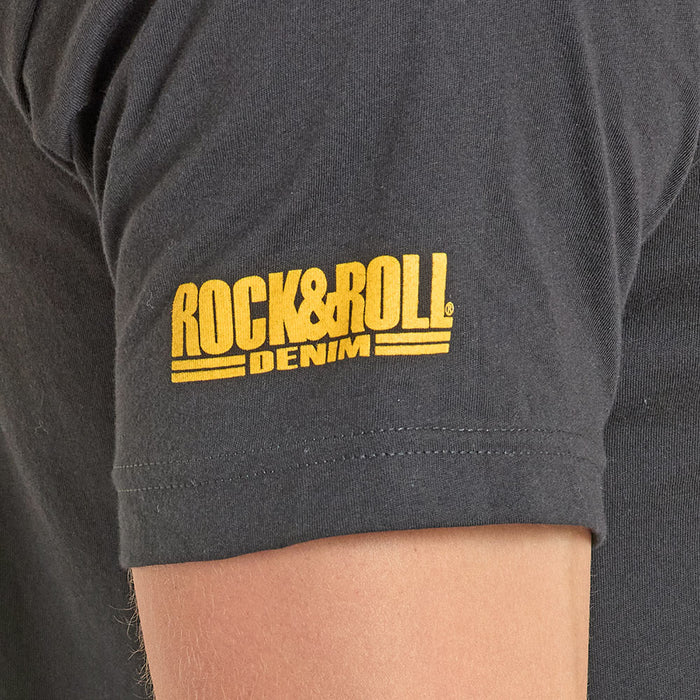 Rock & Roll Denim Men's Koe Wetzel Black Tee Shirt