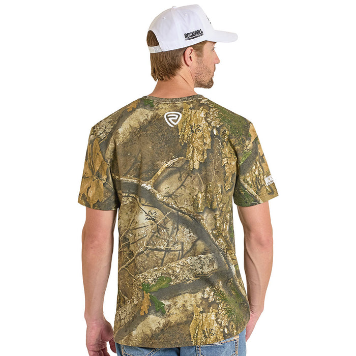 Rock & Roll Denim Men's Koe Wetzel Camo Tee Shirt
