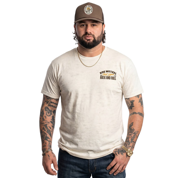 Rock & Roll Denim Koe Wetzel Natural East Texas Tee Shirt
