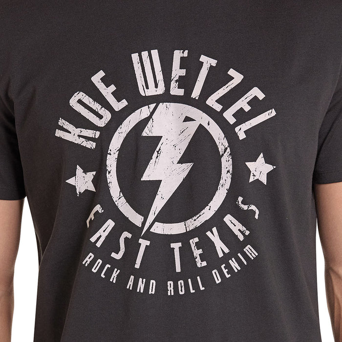 Rock & Roll Denim Koe Wetzel Black Logo Tee Shirt
