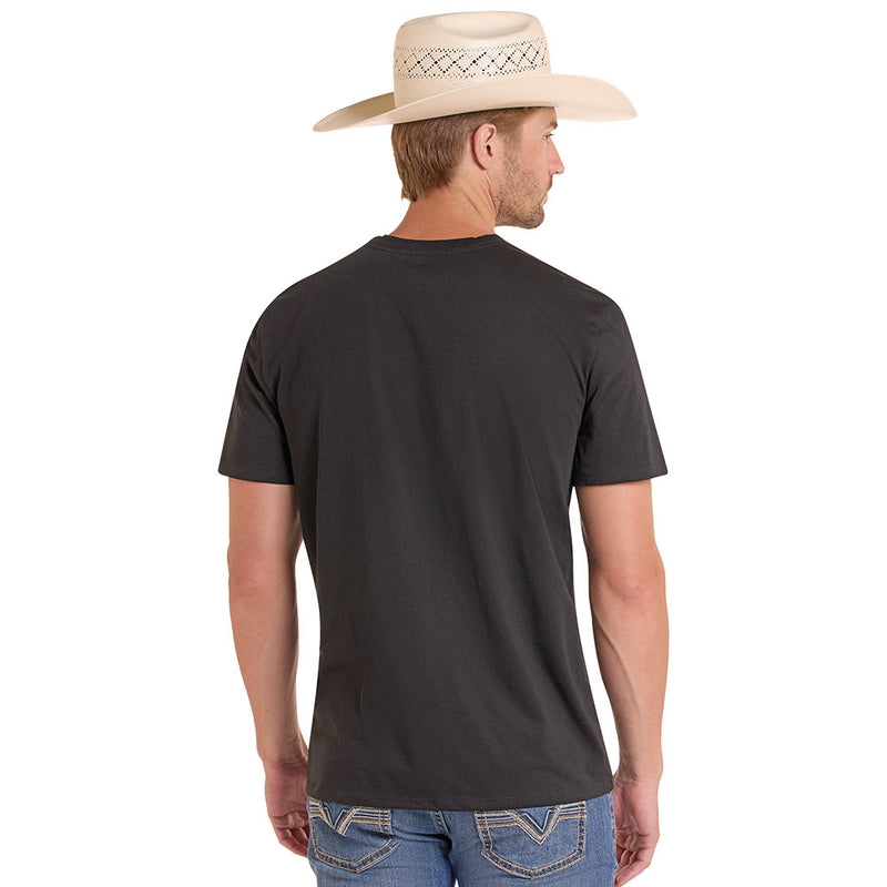 Rock & Roll Denim Koe Wetzel Black Logo Tee Shirt