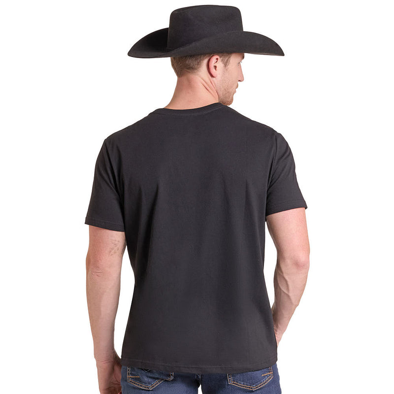 Rock & Roll Denim Koe Wetzel Black Tee Shirt