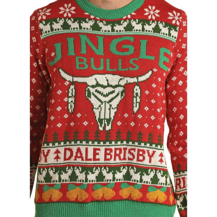 Rock & Roll Denim Dale Ugly Christmas Sweater