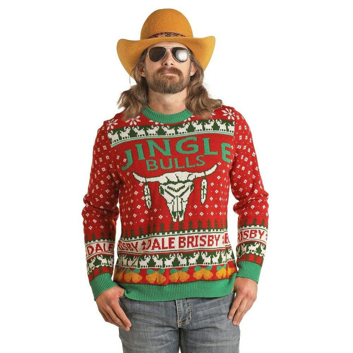 Rock & Roll Denim Dale Ugly Christmas Sweater