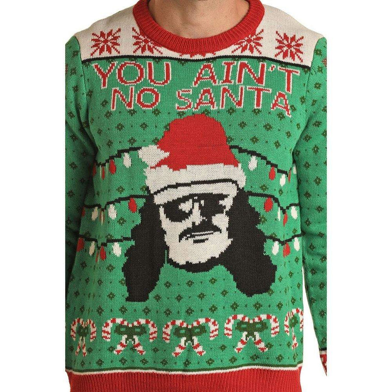 Rock & Roll Denim Dale Ugly Christmas Sweater
