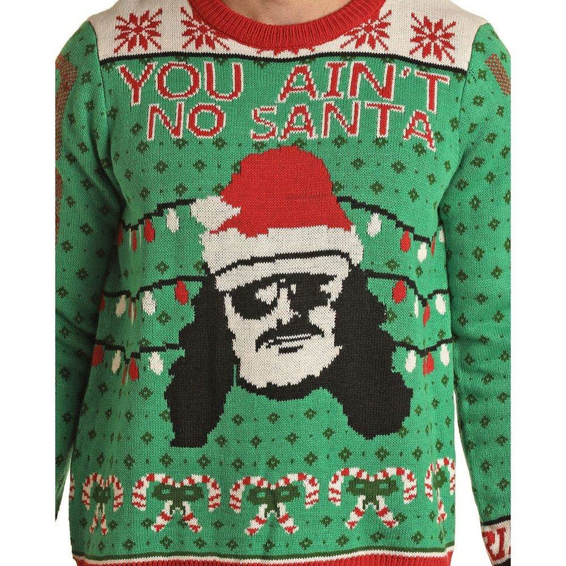 Rock & Roll Denim Dale Ugly Christmas Sweater
