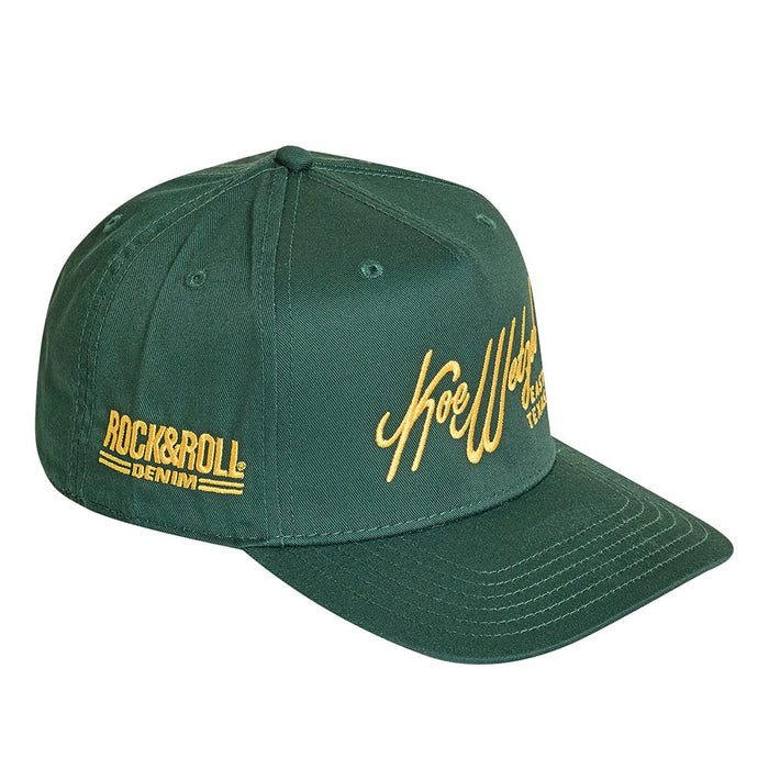 Rock & Roll Denim Men's Koe Wetzel Hunter Green Cap