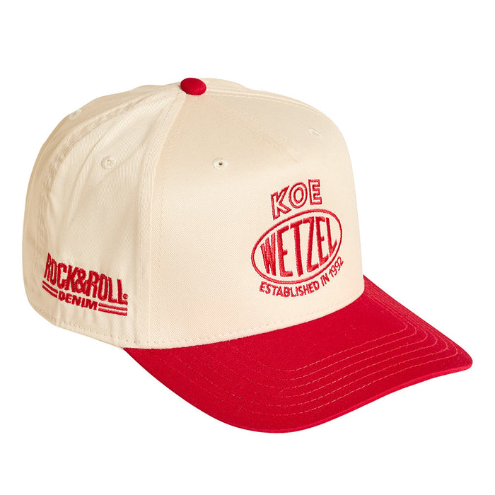 Rock & Roll Denim Men's Koe Wetzel Natural Cap
