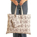 Rock & Roll Denim Conversational Western Print Bag
