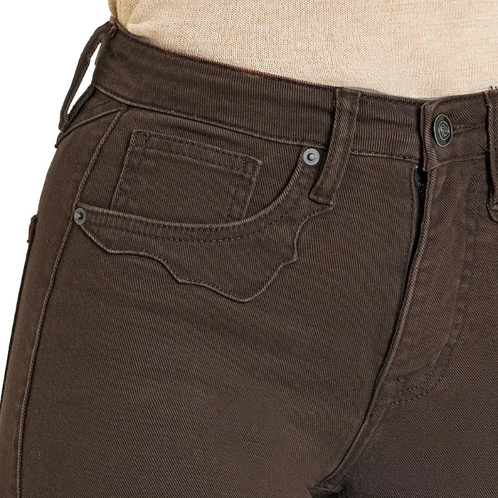 Rock & Roll Denim Women's Mahogany Brown Jeans