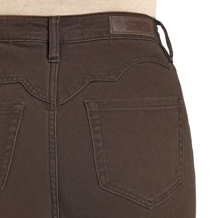 Rock & Roll Denim Women's Mahogany Brown Jeans