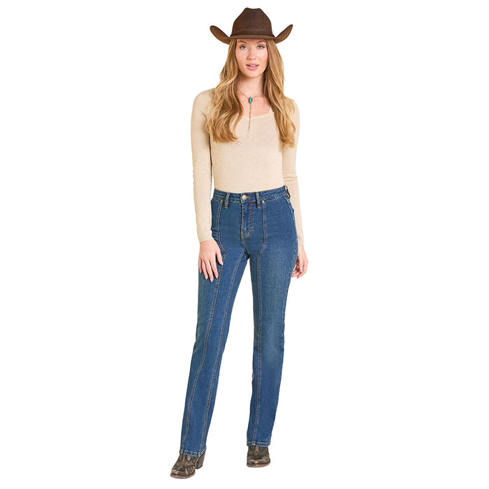 Rock & Roll Denim Women's Medium Wash Boot Jean
