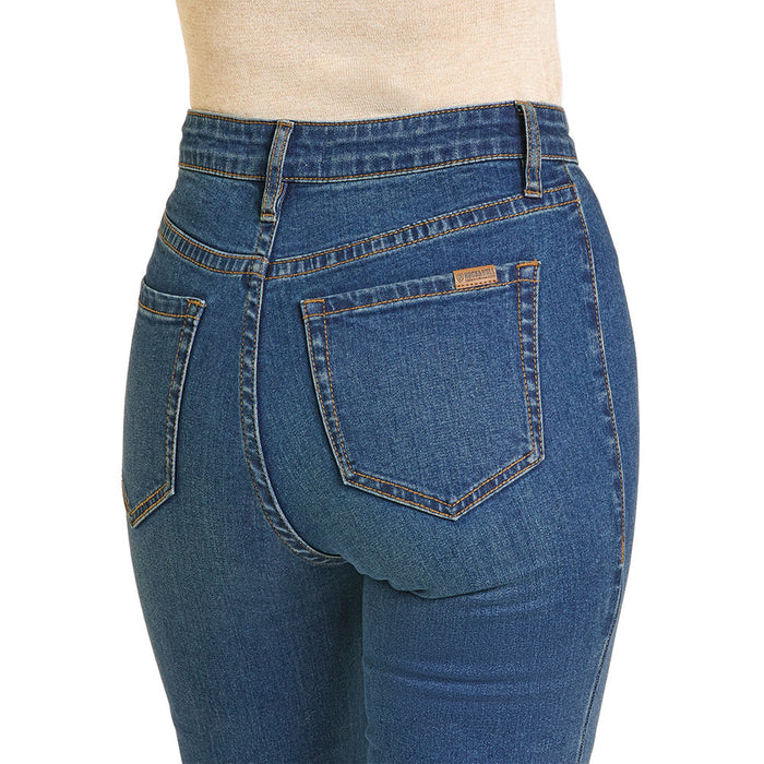 Rock & Roll Denim Women's Medium Wash Boot Jean