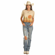 Rock & Roll Denim Women's Desert Scene Tee