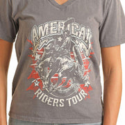 Rock & Roll Denim Women's American Riders Graphic Tee