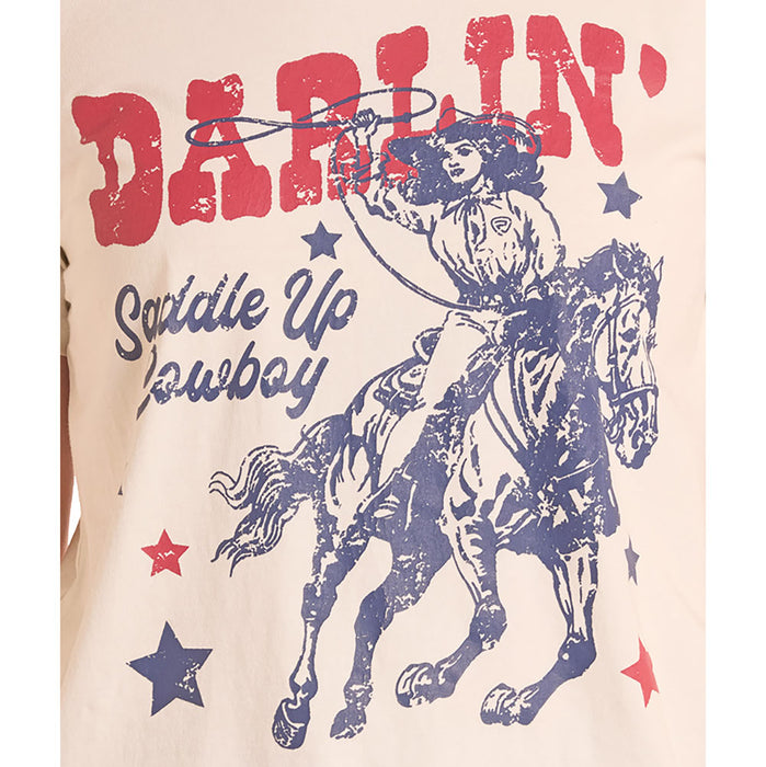 Rock & Roll Denim Women's Natural Darlin' Tee Shirt