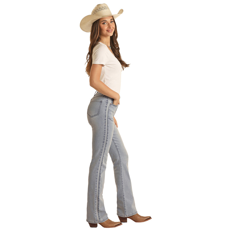 Rock & Roll Denim Women's Tone on Tone High Rise Jeans