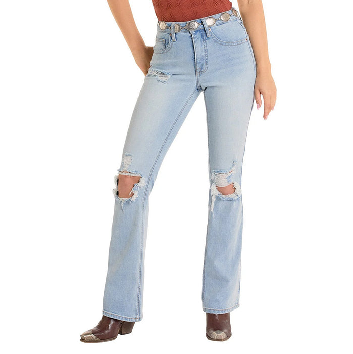 Rock & Roll Denim Women's High Rise Jeans