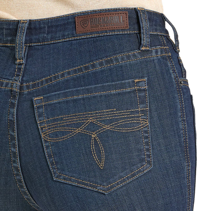 Rock & Roll Denim Women's Front Detail High Rise Jean