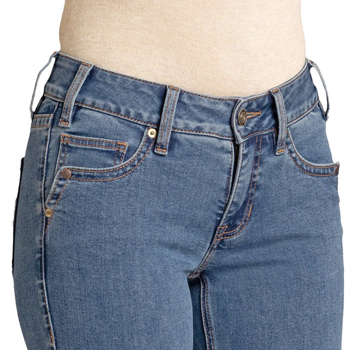 Rock & Roll Denim Women's Boot Stitch Pocket Jean