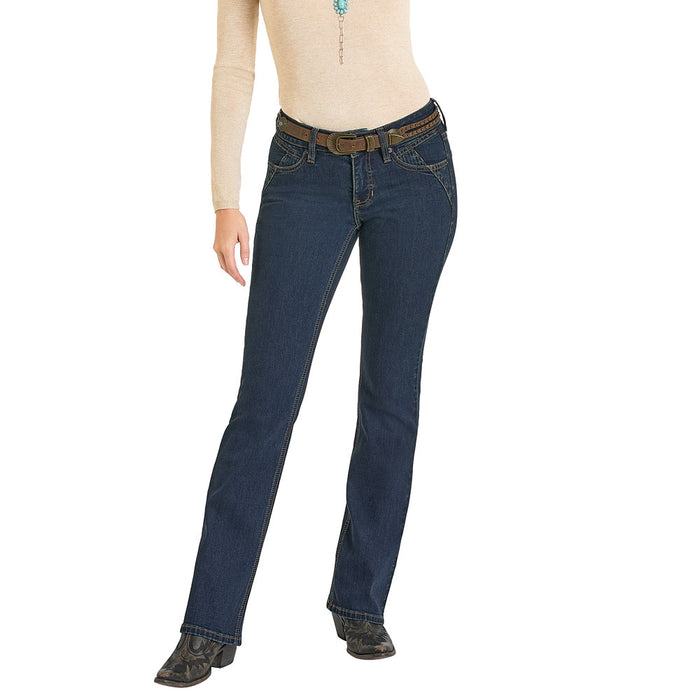 Rock & Roll Denim Women's Jacquard Detail Jeans