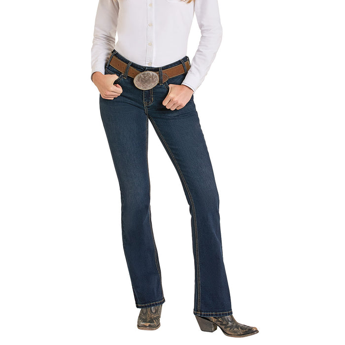 Rock & Roll Denim Women's Boot Stitch Riding Jeans
