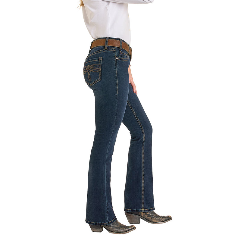 Rock & Roll Denim Women's Boot Stitch Riding Jeans