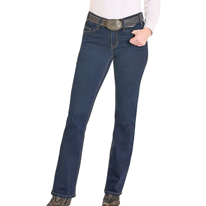 Rock & Roll Denim Women's Boot Stitch Detail Riding Jeans